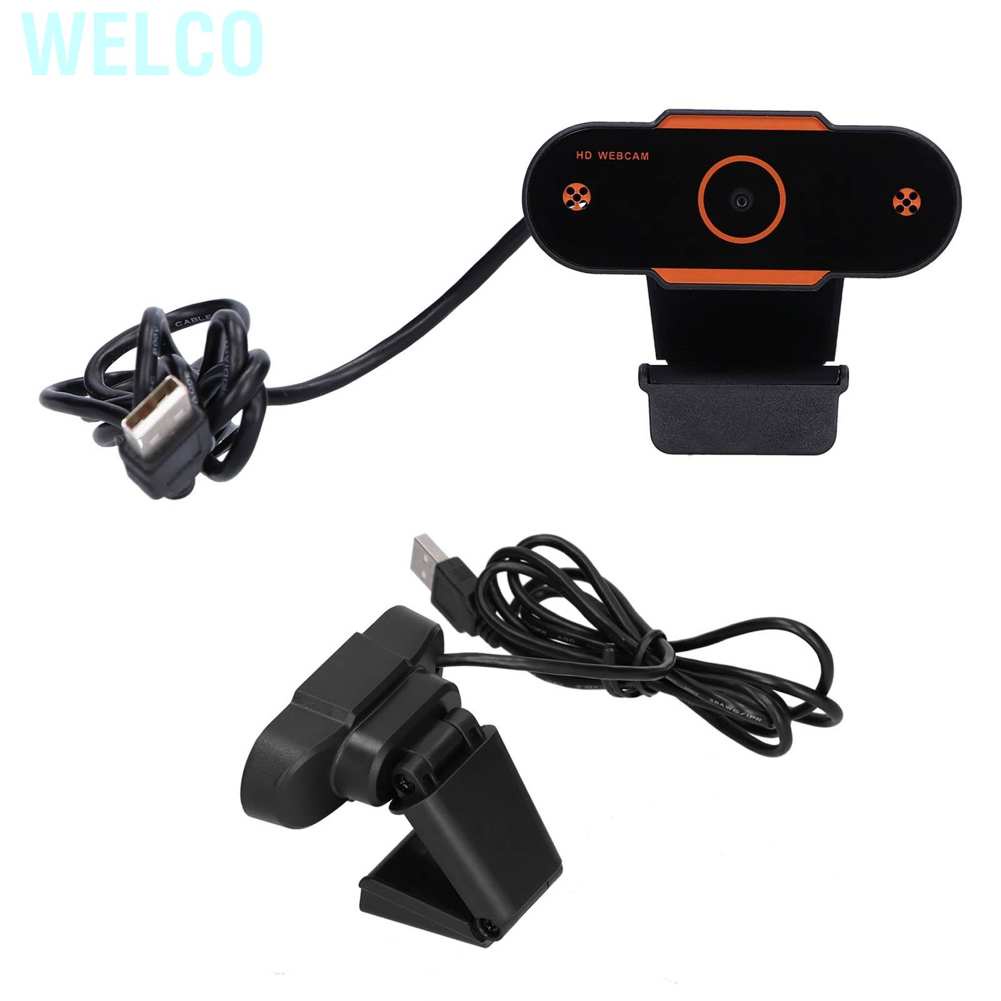 Webcam Máy Tính Không Dây Usb 2.0 Hỗ Trợ Quay Phim 1080p