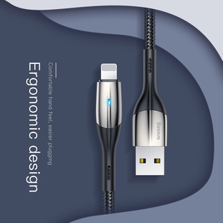  Cáp Iphone Baseus Cho Đèn Led 2.4A Dài 1m