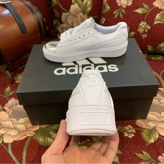 [Free Ship+Tặng Quà] Giày Pumaaa Mũi Bạc Nữ