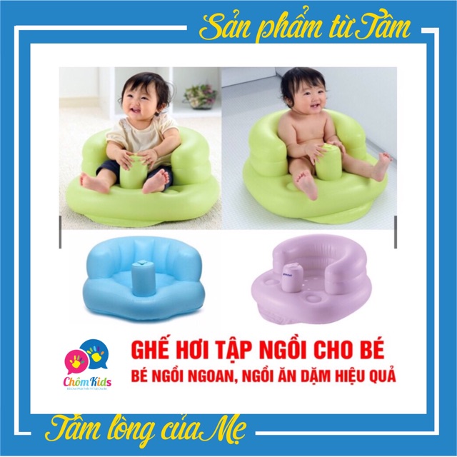 Ghế Hơi Tập Ngồi An Toàn Cho Bé