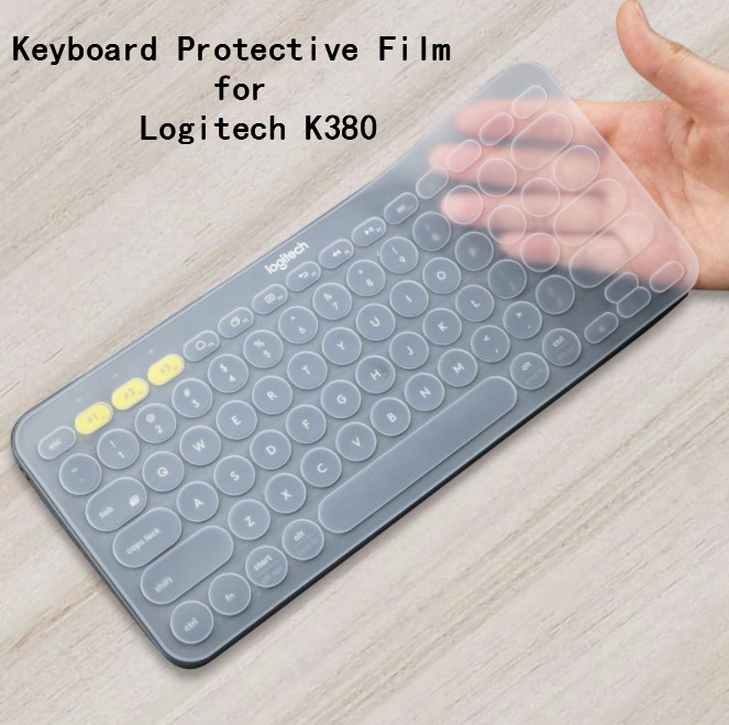 Phim dán bảo vệ bàn phím máy tính bluetooth không thấm nước cho Logitech K380 K480