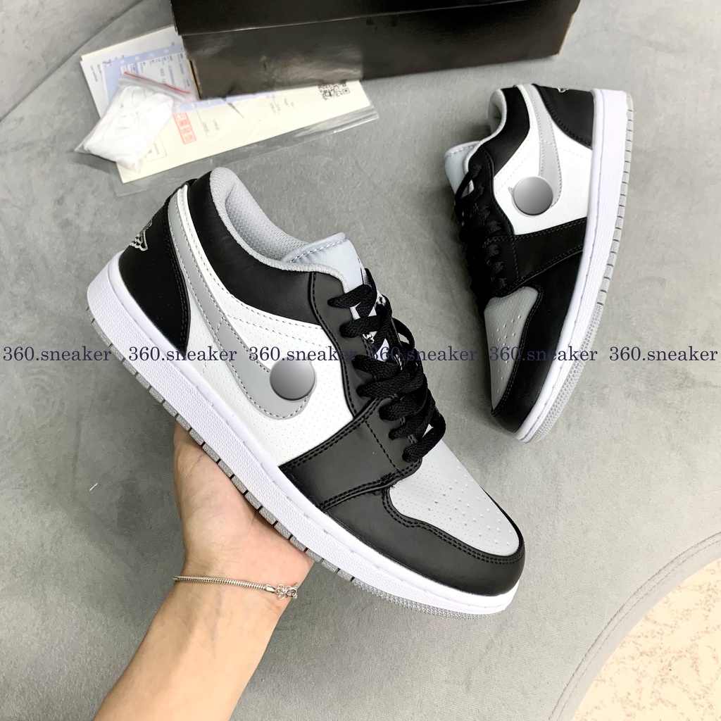 GIÀY THỂ THAO ĐEN XÁM THẤP ⚡CHUẨN 1:1⚡,GIÀY SNEAKER NAM NỮ