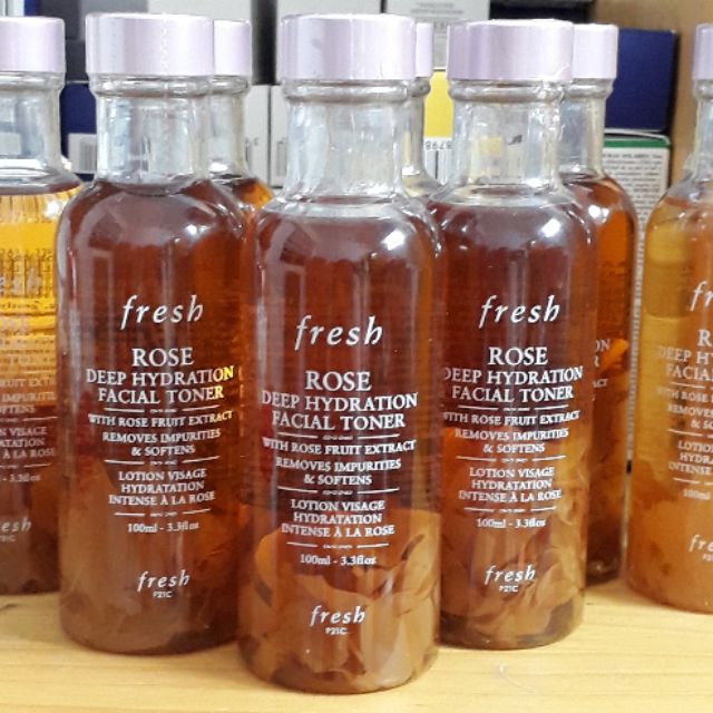 [100ML] NƯỚC HOA HỒNG FRESH ROSE DEEP HYDRATION FACIAL TONER