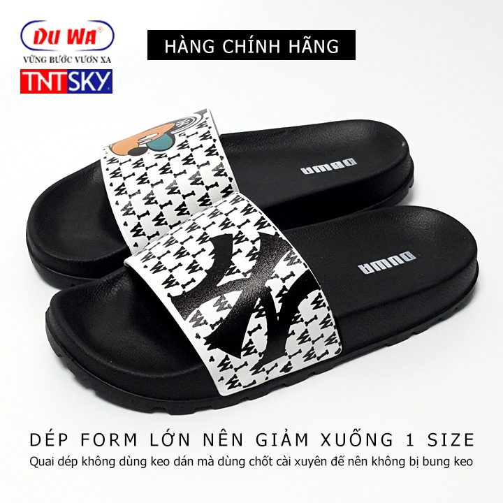 Dép nam, nữ quai ngang siêu nhẹ DUWA - Hàng chính hãng - SH9032 Đen