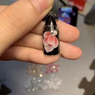 Set 10 bông Hoa Bột Nail (Hoa Góc Tay)