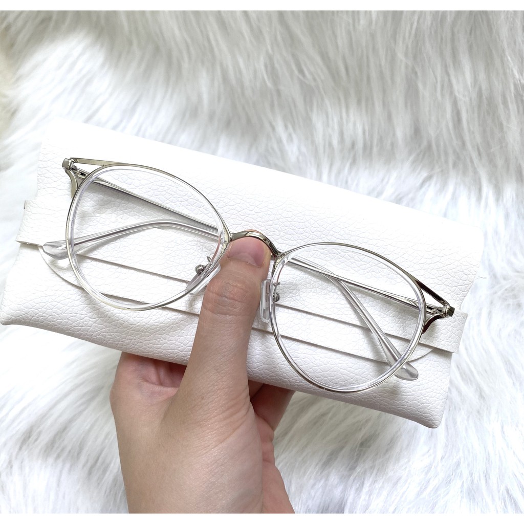 Gọng kính mắt mèo nhỏ xinh, dễ thương Elmee E90029, có cắt mắt cận | BigBuy360 - bigbuy360.vn