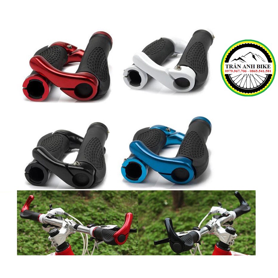 Tay nắm sừng trâu chống mỏi xe đạp