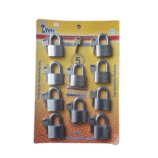 BỘ 10 Ổ KHÓA 60MM YETI