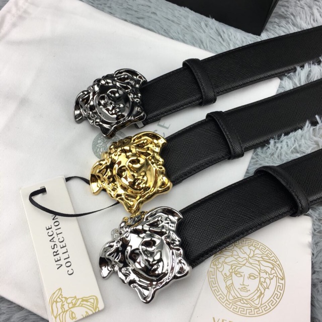 Thắt lưng nam da thật versace cao cấp hongkong