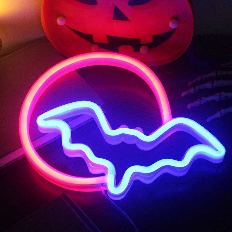 Đèn Neon Để Bàn Trang Trí Tiệc Halloween