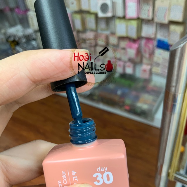 Sơn gel hot xanh cổ vịt - phụ kiện nail giá rẻ