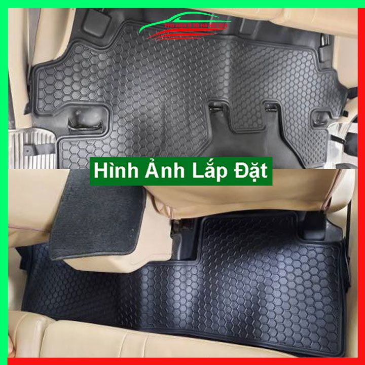 Thảm lót sàn cao su cho xe Xpander 2018-2024 mẫu 3D hàng chuẩn theo xe chịu lực tốt