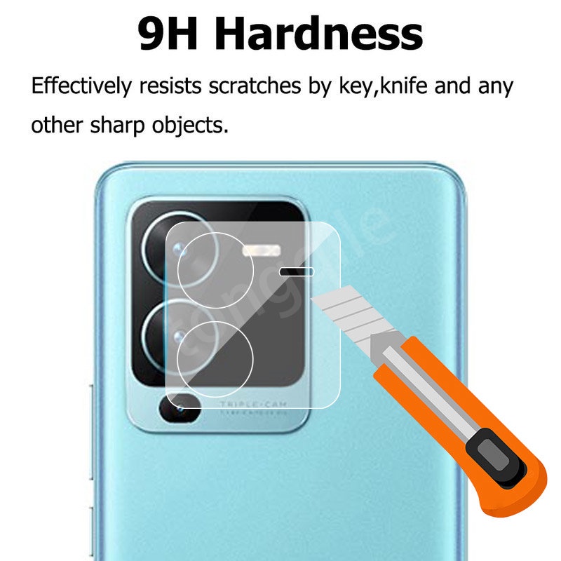 Miếng Dán Cường Lực Bảo Vệ Camera Sau 3 Trong 1 Cho Vivo V25 Pro VivoV25 V25Pro 5G 2022 3D