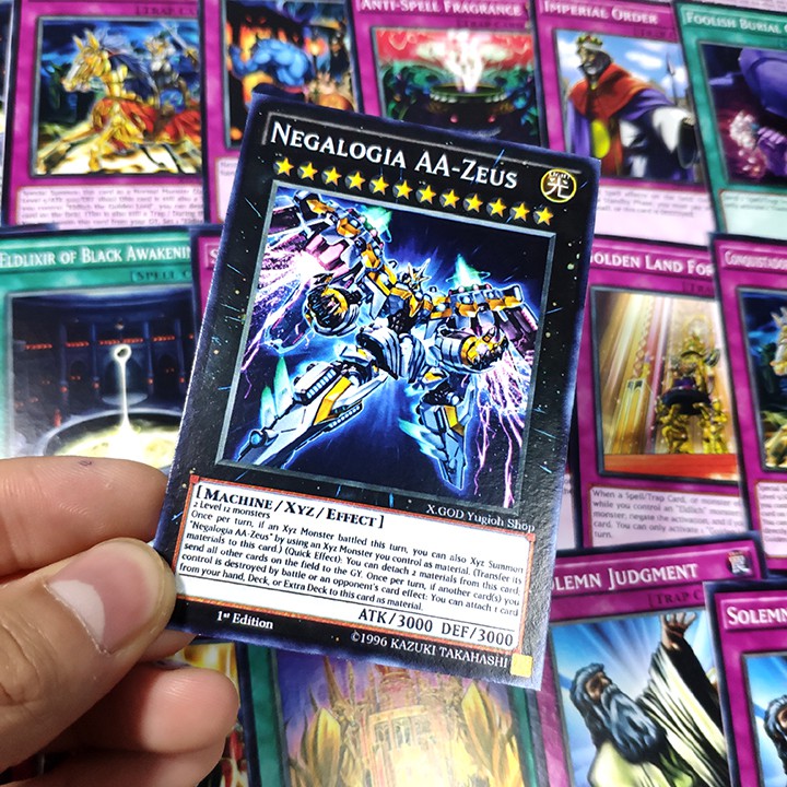 Bài Yugioh ❤️FREESHIP❤️ Thẻ bài Yugioh Eldlich deck 54 lá