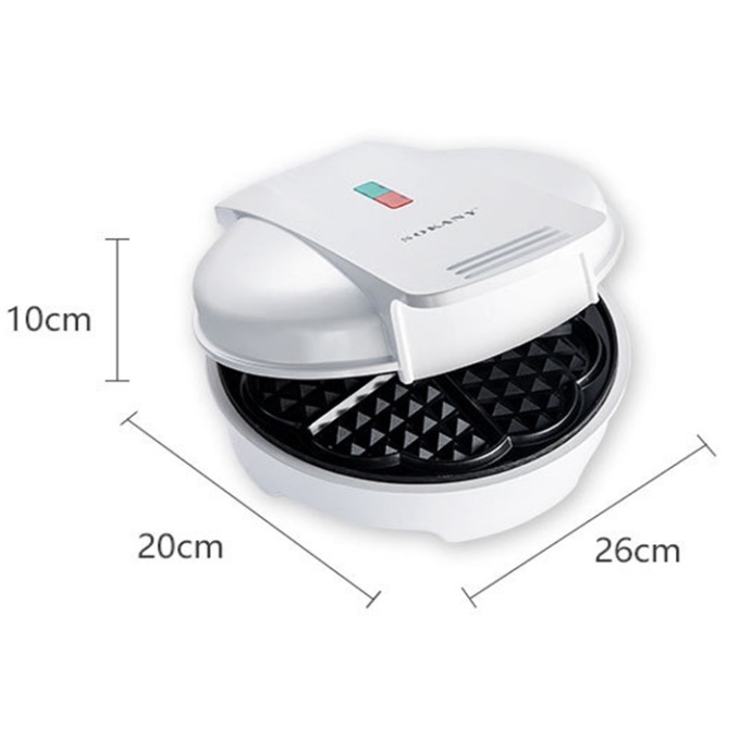Máy Làm Bánh Waffle - Máy Bánh Kẹp Sokany Chính Hãng