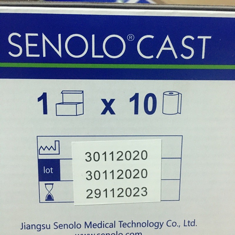 Hộp 10 cuộn băng bó bột thuỷ tinh 3 inch