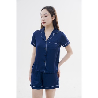 Bộ pijama đùi trơn Laroma