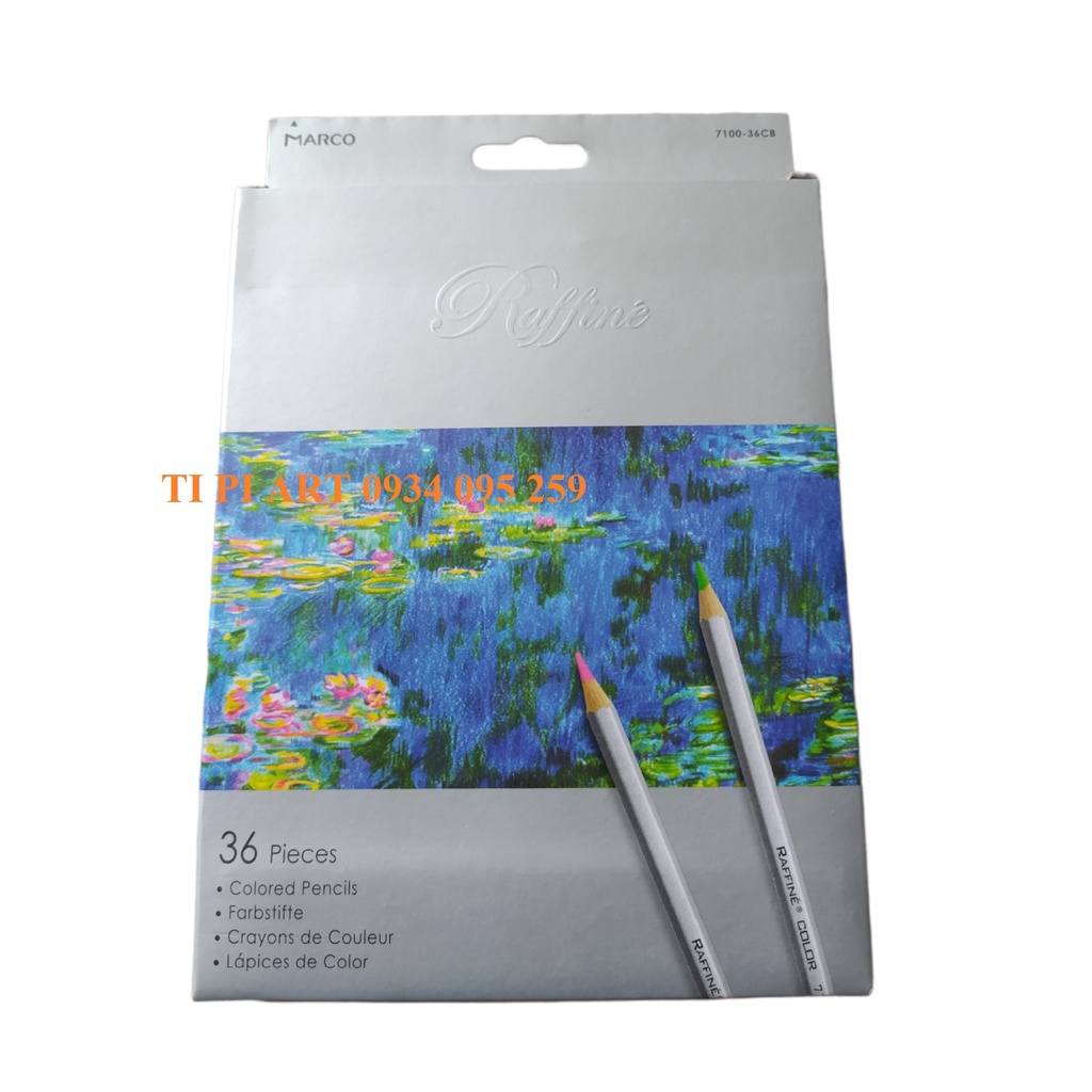 Bút Chì Màu khô Marco Raffine 12/24/36/72 màu