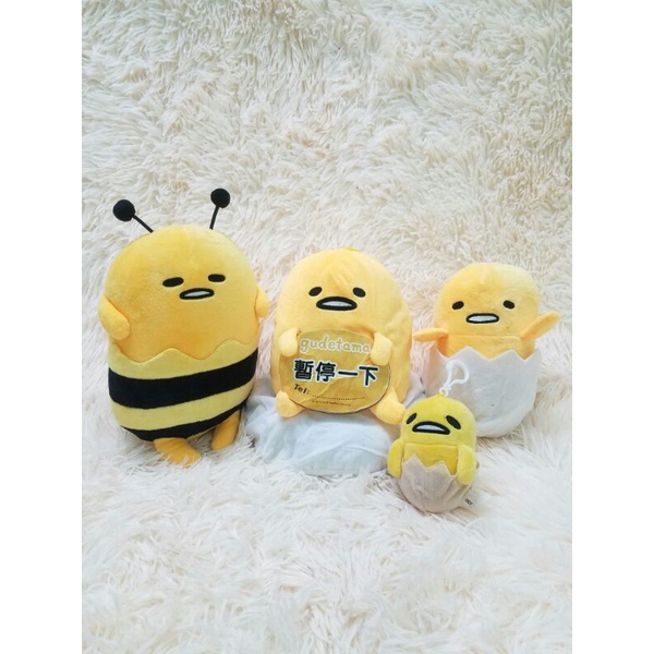Gấu bông trứng lười Gudetama Sanrio nhồi bông