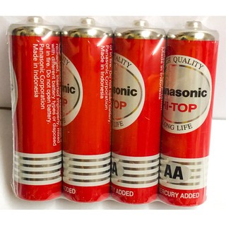 Pin tiểu AA Panasonic màu đỏ
