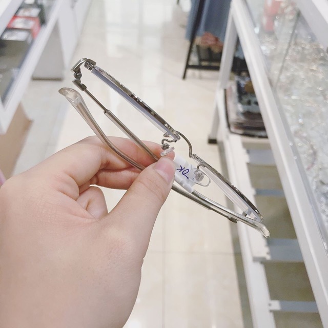 Gọng kính kim loại mắt tròn + KÈM TRÒNG CẬN [ Ưu đãi giảm giá 1/3-30/6/2020 ] | BigBuy360 - bigbuy360.vn