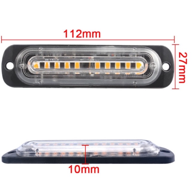 Cặp đèn Led 18 chế độ nhấp nhai cho ô tô xe tải