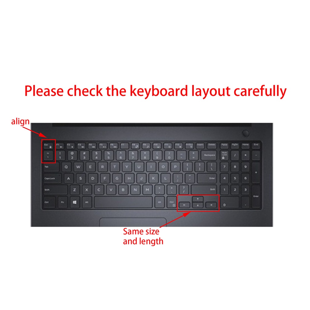 D.f. Miếng dán bảo vệ bàn phím Laptop Dell G3 G5 3590 5000 G7 7000 3500 15"
