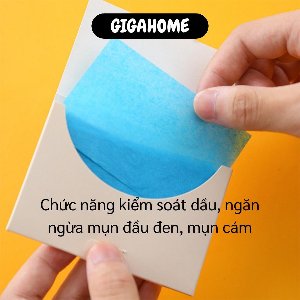 Giấy Thấm Dầu GIGAHOME Hộp Giấy Thấm Dầu Da Mặt 50 Tờ, Giữ Da Sạch, Không Bị Bã Nhờn 7305