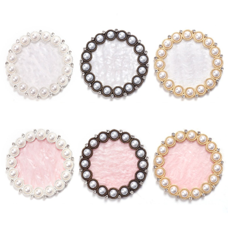 Youyo Bảng Đựng Hạt Ngọc Trai Lớn Trưng Bày Móng Tay Nghệ Thuật Đính Kim Cương Giả