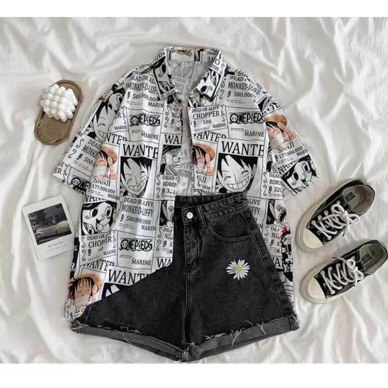 Áo sơ mi hoạ tiết thời trang hot trend