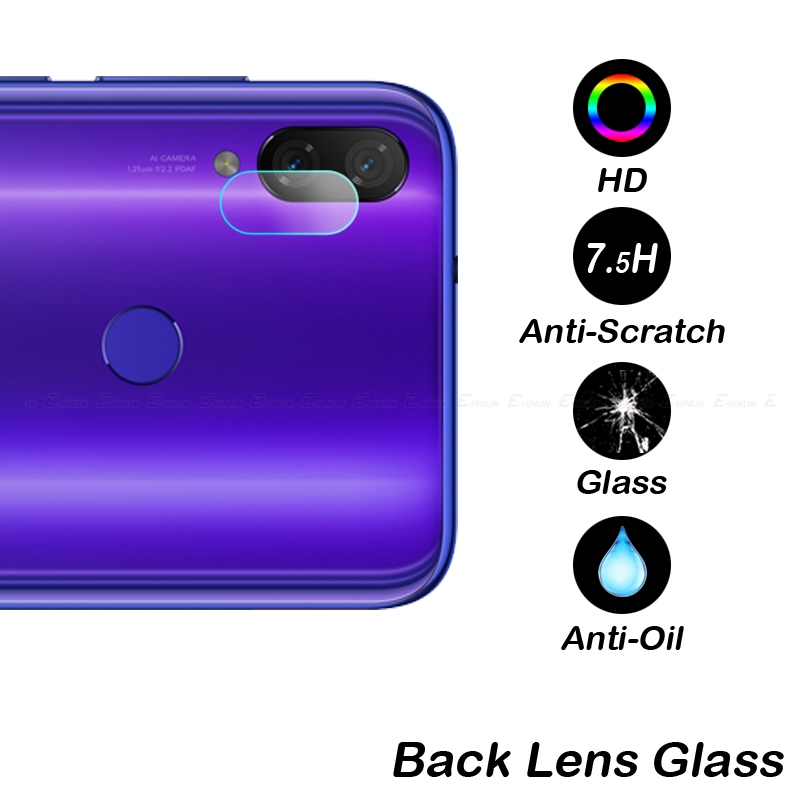 Kính cường lực 9H bảo vệ camera cho Xiaomi Poco X3 NFC Mi Note 10 Lite 9T A3 9 SE Redmi 9 9C 9A 8A 7A Note 8 7 6 5 Pro