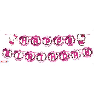 Dây Happy Birthday chủ đề Kitty