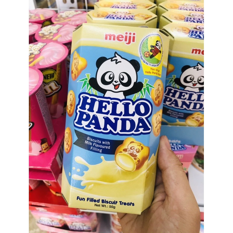 Bánh Gấu Hello Panda Nhật Bản 50g Nhiều Vị Lựa Chọn