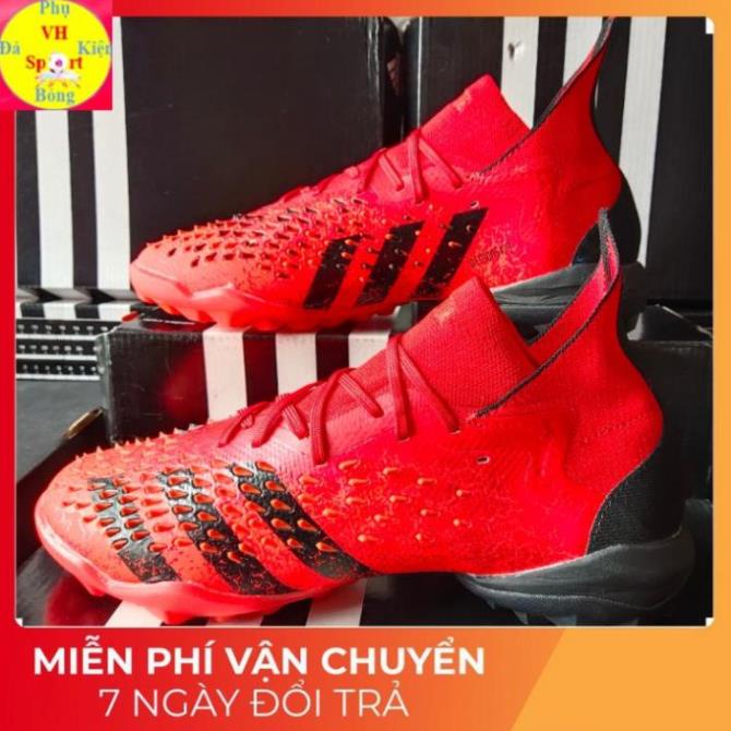 Giày đá bóng sân cỏ nhân tạo Adidas Predator Freak+ TF -LKH( 💝