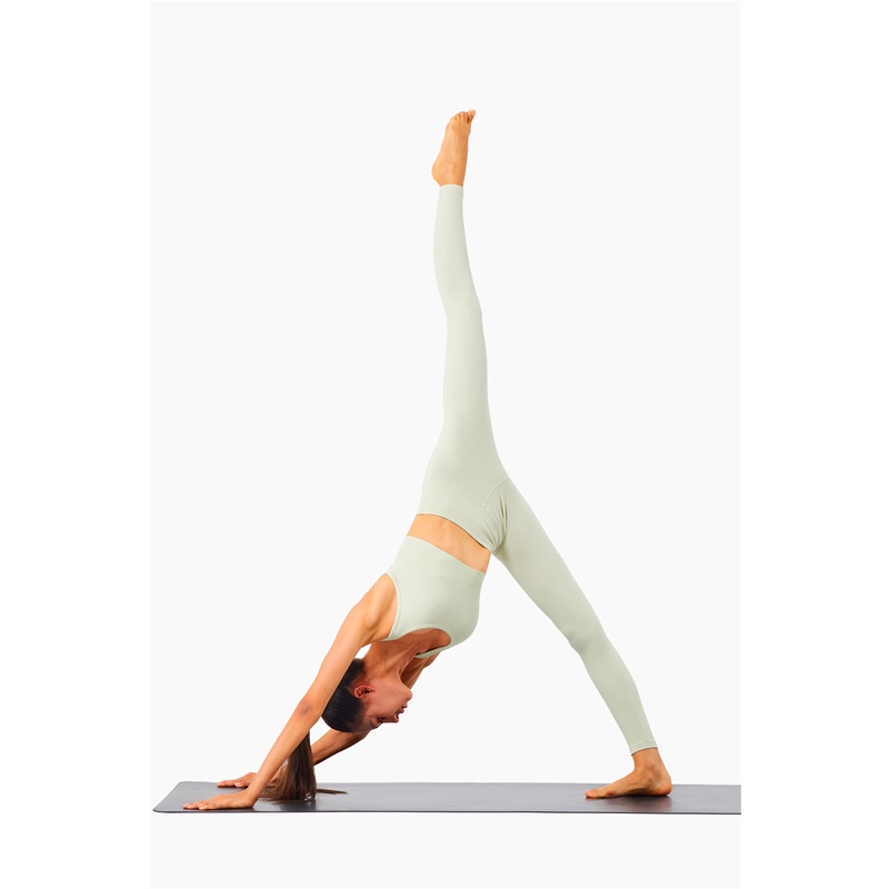 Set đồ tập yoga HOPPE FUMENG TZ060 chất vải lycra không đường may thời trang cao cấp cho nữ