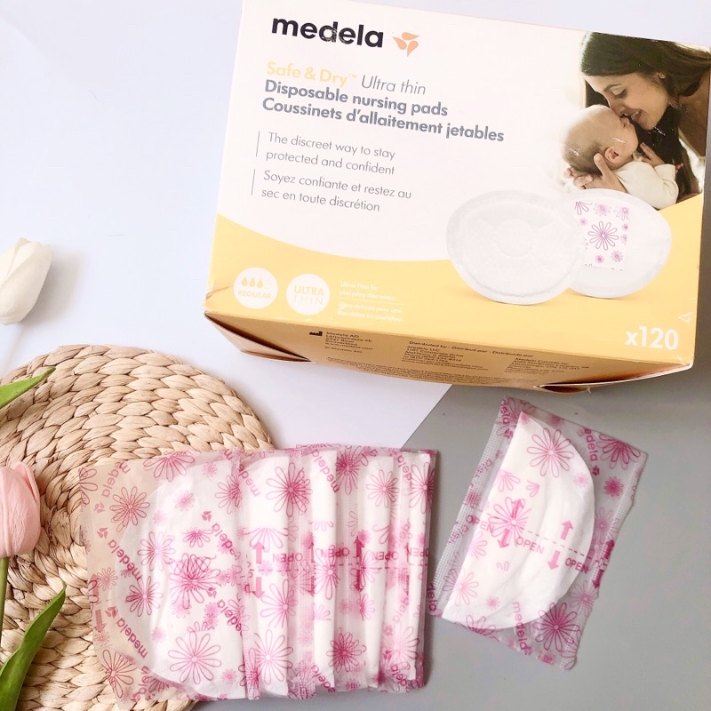MIẾNG LÓT THẤM SỮA MEDELA dùng 1 lần có bán lẻ