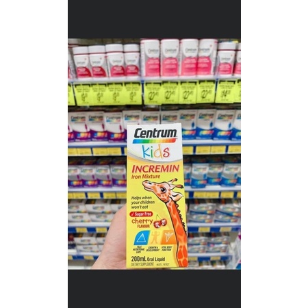 Centrum Kids cho trẻ biếng ăn, lọ 200ml