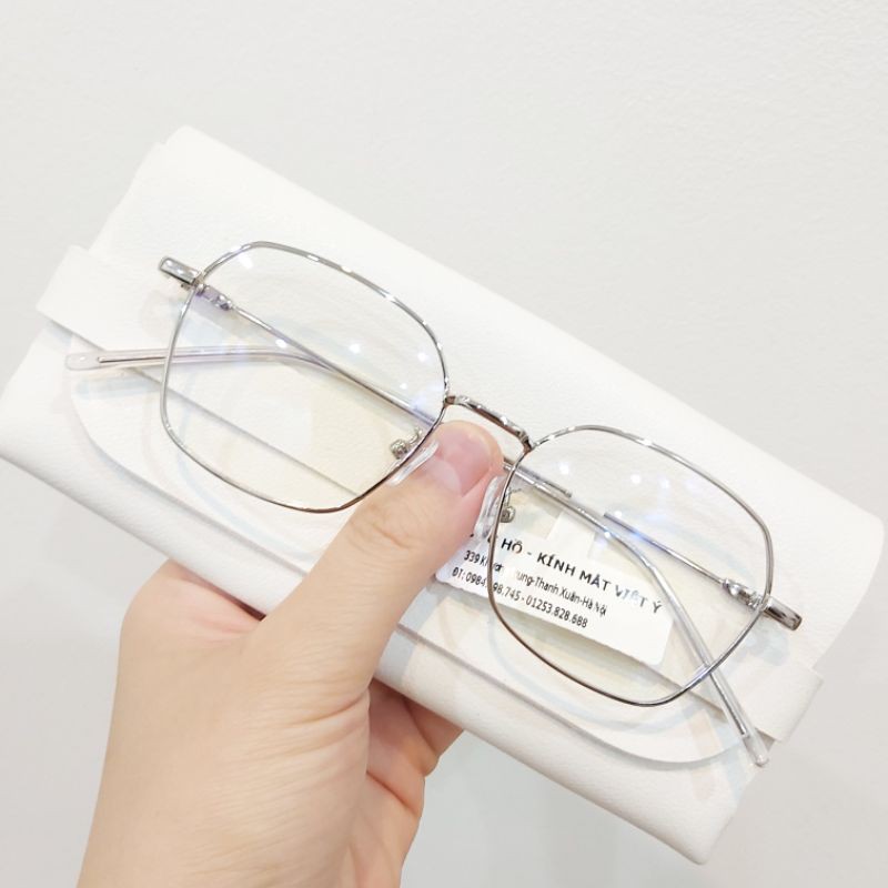 Gọng kính đa giác thép không gỉ siêu nhẹ 2808