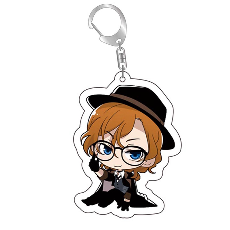 Tmdbyx Móc Khóa Hình Hoạt Hình Bungo Stray Dogs Đáng Yêu