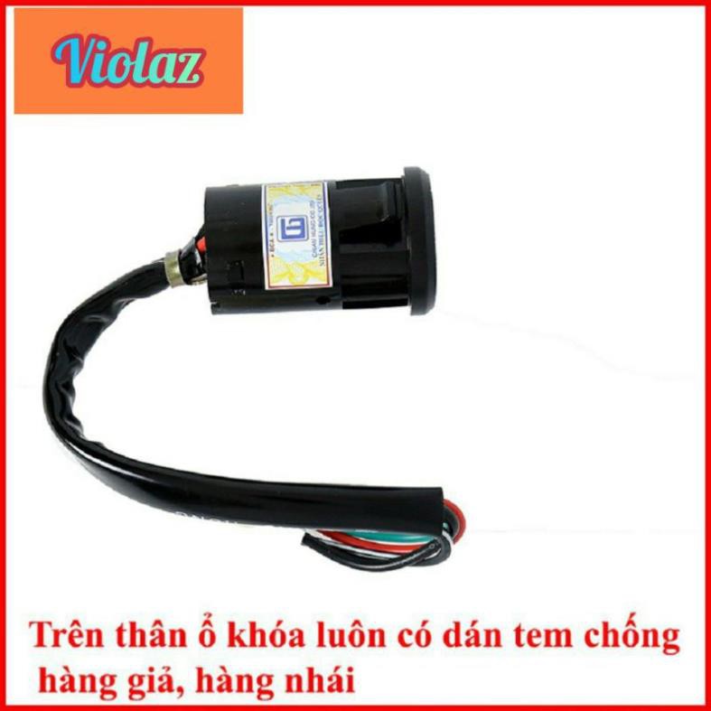 Mua Ngay ổ khóa 6 cạnh Cub 81 82 DD DH (cụm cho xe máy Honda)