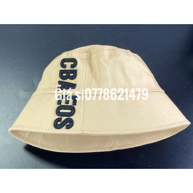 Mũ bo vành cụp - nón bucket hàn quốc thêu chữ CBAEOS sành điệu thời trang