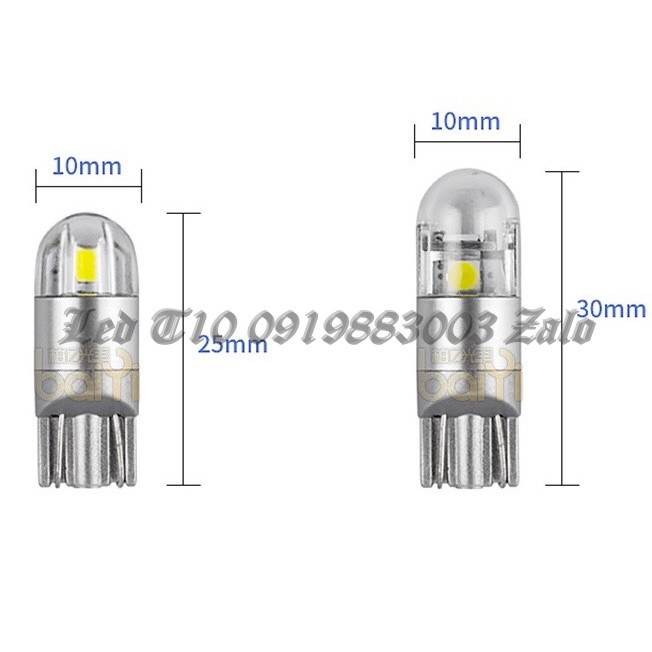 1 bóng led T10 demi xi nhan OSRAM 3 chip 3030 siêu sáng