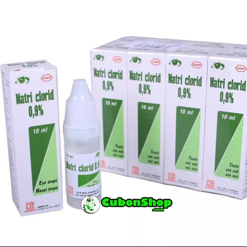 Lốc 10 Nước muối 0,9% cho bé và cả gia đình