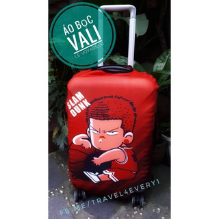 Áo bọc áo trùm vali du lịch Slam Dunk (hàng có sẵn)