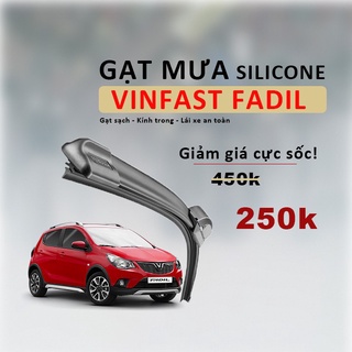Gạt mưa cho xe vinfast fadil - gạt mưa lưỡi silicon siêu sạch gm67