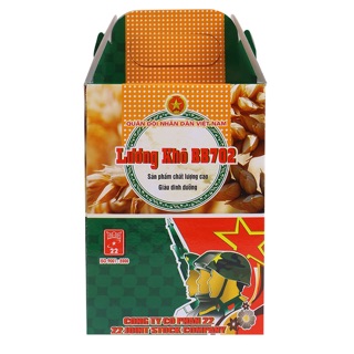 Lương Khô B7702-Công ty cổ phần 22 quân đội (700g)