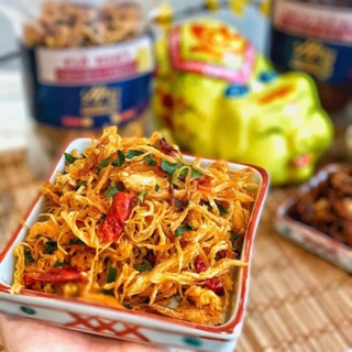 KHÔ GÀ LÁ CHANH - 500GR - Cay/Không cay - Miss gà khô