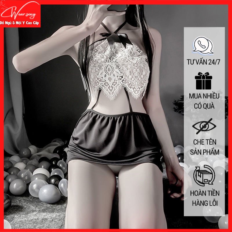 Bộ Đồ Thư Ký Nóng Bỏng Gợi Cảm Cám Dỗ  [CWEAR.SEXY_ĐỒ NGỦ &amp; NỘI Y CAO CẤP]