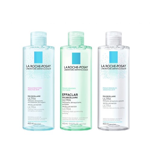 Nước tẩy trang 400ml Laroche