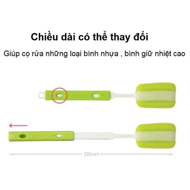 Dụng cụ cọ rửa bình, bình sữa, bình giữ nhiệt Lock&Lock cán có thể kéo dài ETM114 ETM113